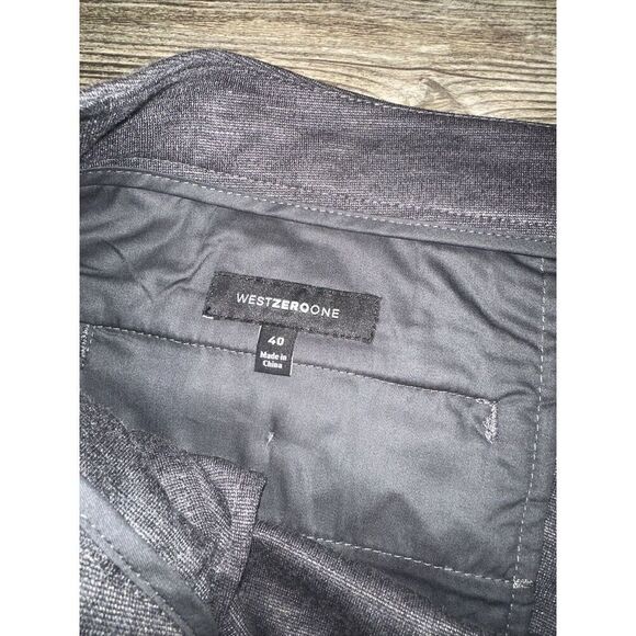 West zero one Edmund Shorts Men’s Size 40 Charcoal. NWT. 6 - Picture 4 of 8